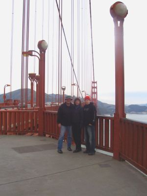 Walking Across the Golden Gate Bridge