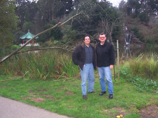 At Stow Lake in Golden Gate Park