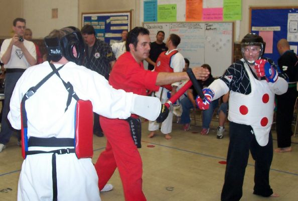 Stick Sparring Begins