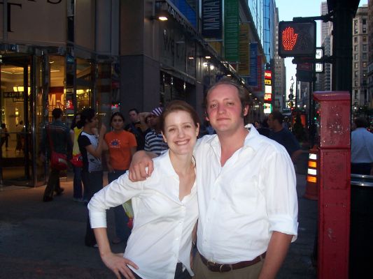 Visiting Christina Stenson in Manhattan