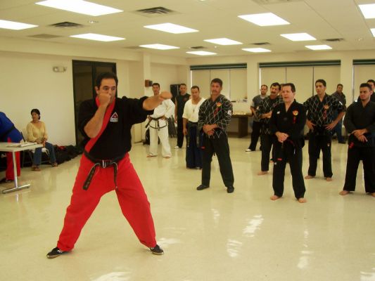 Combative Boxing Drills at the main Seminar