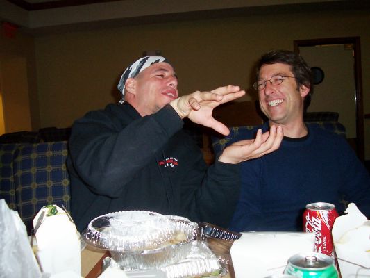 DD eating up Anthony's stories
