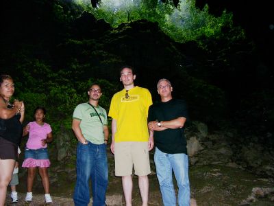 At the mouth of the Cave