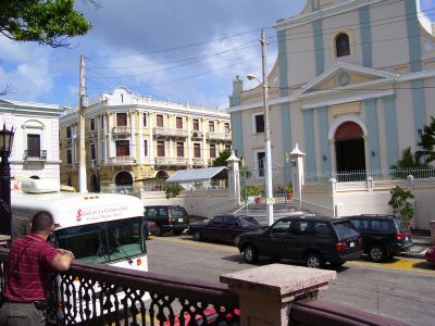 The main Cathedral in Arecibo