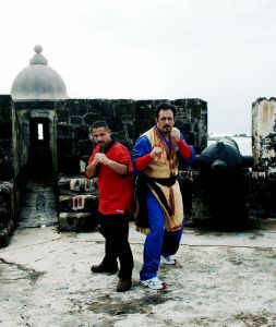 Master Vega and KSN at one of the many guard towers