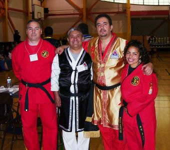 Sifu Thomas, Inst. Sanchez, KSN and GM Ruby Navarro