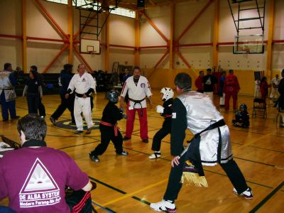 Junior Sparring Action