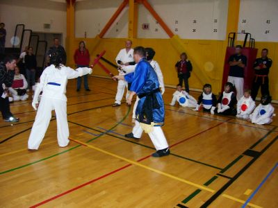 Junior Stick Sparring