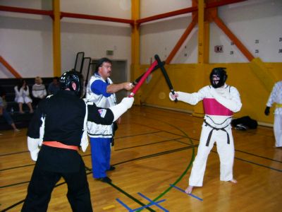 Adult Stick Sparring